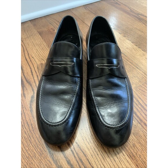 Louis Vuitton Men’s Leather Loafer Black Size 8 main image 3